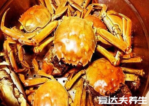 螃蟹六不吃，心/腮/腸/胃/生蟹/死蟹統(tǒng)統(tǒng)不能吃