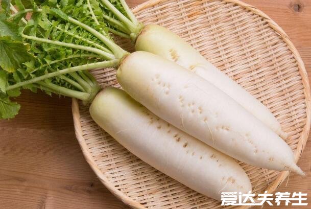 白蘿卜不能和什么一起吃，10大白蘿卜相克食物表(胡蘿卜在其中)