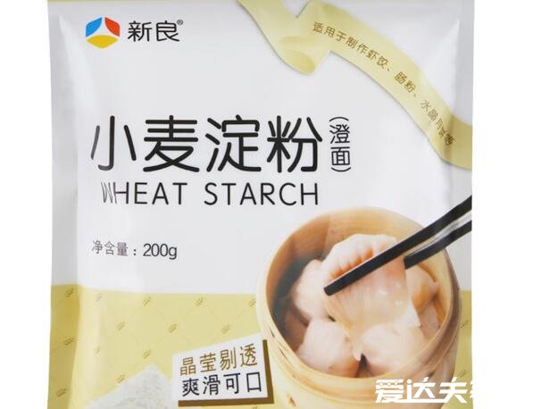 澄粉是什么粉可以做什么，小麥淀粉可以做蝦餃/腸粉等多種小吃