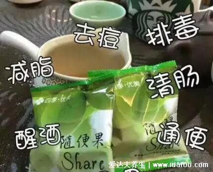 隨便果的作用與功效，排毒養(yǎng)顏的減肥利器(還能增加酒量)