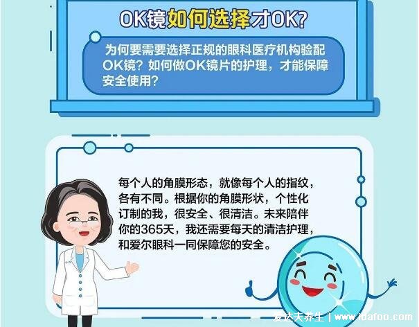 ok鏡和隱形眼鏡區(qū)別，ok鏡晚上帶白天裸眼視力可提高